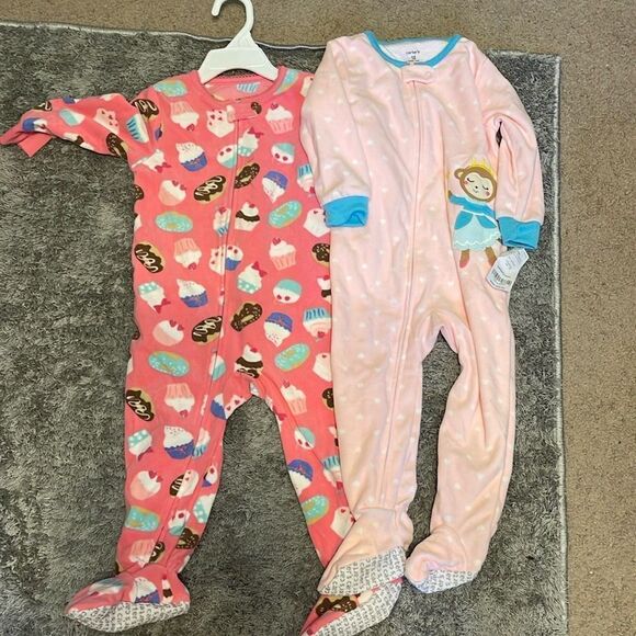 Carters girls 18 months onesies NWT - Picture 2 of 4